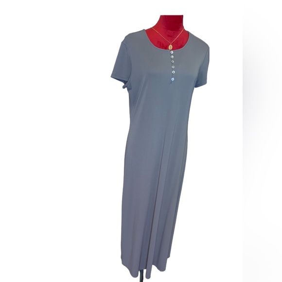 J JILL SHORT SLEEVE MAXI DRESS - Picture 5 of 8